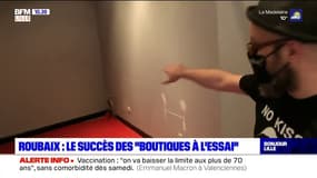 Roubaix: le succès des "boutiques à l'essai"