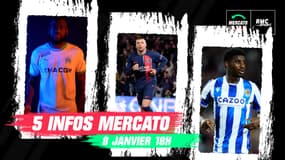 Onana, Mbappé, Cho... Les 5 infos mercato du 8 janvier à 18h