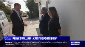 "Elle se porte bien": le prince William a donné des nouvelles de sa femme Kate, atteinte d'un cancer