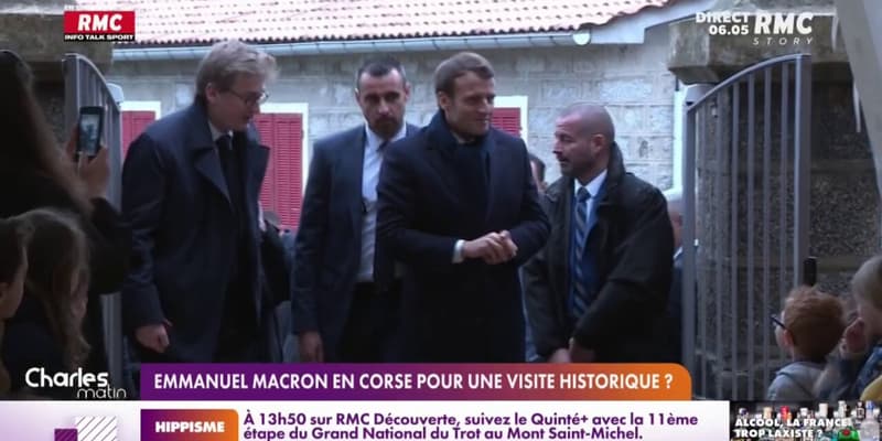 Emmanuel Macron en Corse pour une visite historique?