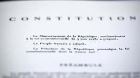 Le préambule de la Constitution française de 1958.