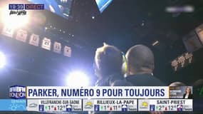 Tony Parker maillot retiré