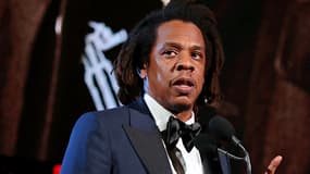 Le rappeur et producteur Jay-Z le 30 octobre 2021 à Cleveland.