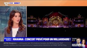 Rihanna a donné un concert privé pour un milliardaire pour une fête de pré-mariage