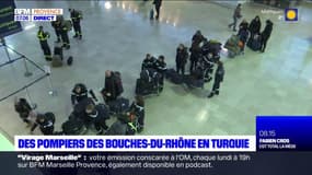 Bouches-du-Rhône: des pompiers ont été envoyés en renfort en Turquie