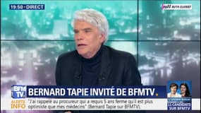 Bernard Tapie sur François-Xavier Bellamy: "C'est un mec super bien"