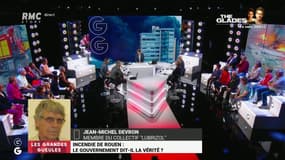 Incendie de Rouen: "On ne peut pas faire confiance à des gens qui ne disent pas la vérité", dénonce un membre du collectif "Lubrizol"