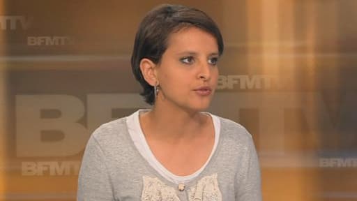La porte-parole du gouvernement, Najat Vallaud-Belkacem, invitée de Le Soir BFM, le 6 mai