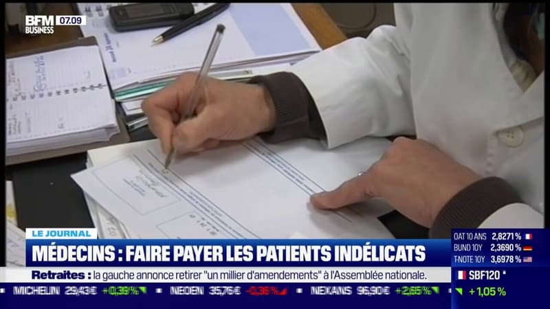 Médecins: faire payer les patients indélicats
