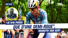 Tour de France (E12) : “Je n'ai perdu que d’une demi-roue”, regrette van Aert