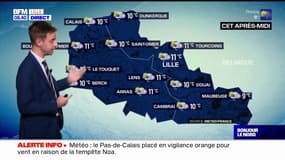 Météo Nord-Pas-de-Calais: une journée instable ce mercredi, 11°C à Lille et 10°C à Calais