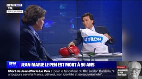 Ce débat "m'a été imposé": Paul Amar livre les coulisses du débat entre Jean-Marie Le Pen et Bernard Tapie en 1989