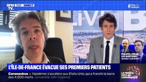 Evacuation de patients d'Ile-de-France: "Tout est fait pour éviter la propagation du virus" (Jean-Daniel Lelièvre)