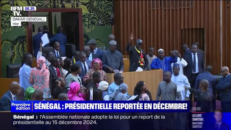 Sénégal: le Parlement entérine le report de la présidentielle au mois de décembre