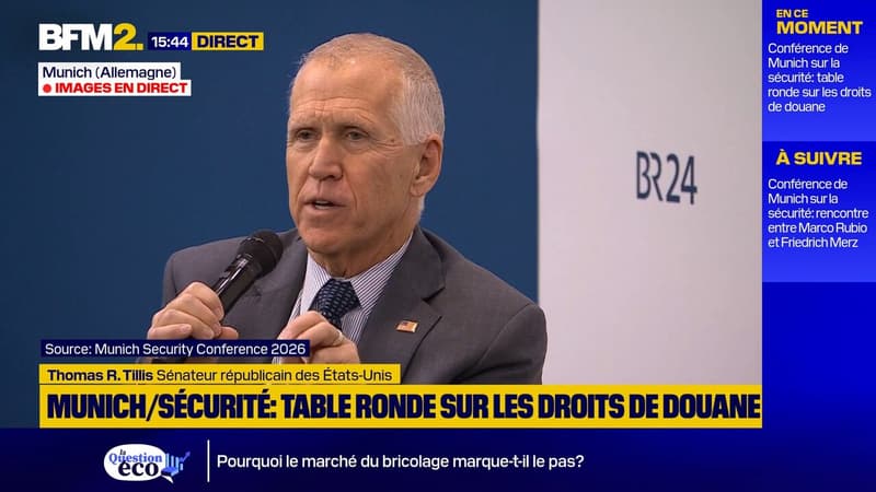 Droits de douanes: "des experts ont convaincu Donald Trump que c'est la bonne façon d'avancer", dénonce Thomas R. Tillis, sénateur républicain des États-Unis