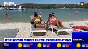 Lyon: les plages de Miribel-Jonage jouent les prolongations en raison des fortes chaleurs