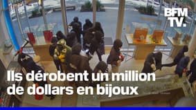 États-Unis: plus de 20 braqueurs dérobent un million de dollars en bijoux