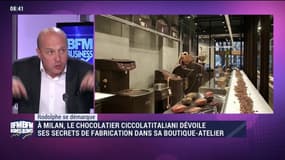 Rodolphe se démarque: le chocolatier Cioccolatitaliani dévoile ses secrets de fabrication dans sa boutique-atelier à Milan - 16/06