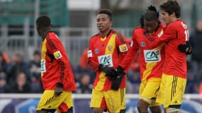 L'équipe de football de Lens.