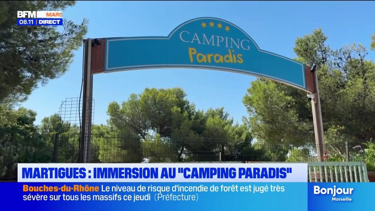 Martigues : immersion au « Camping Paradis »