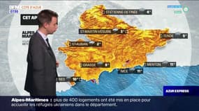 Météo: des nuages et des averses ce samedi, jusqu'à 11°C à Nice