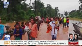 Au Laos, l'effondrement d'un barrage fait au moins 17 morts