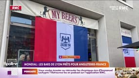 Mondial: les bars de Lyon prêts pour Angleterre-France 