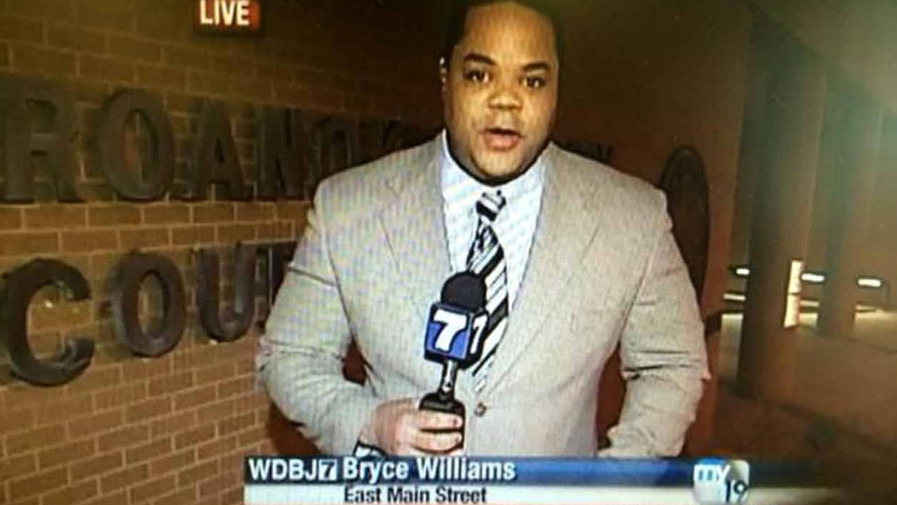 Photo du suspect quand il travaillait à WDBJ7. Photo du suspect quand il travaillait à WDBJ7.