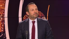 Le député du Rassemblement national Sébastien Chenu le 11 avril 2023 sur BFMTV.