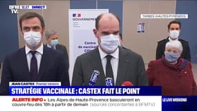 Jean Castex: "Nous voulons aller vite, mais nous voulons d'abord faire les choses dans la sécurité et le sérieux"