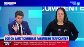 Narcotrafic: "On n'a pas à sanctionner les familles. En tant que parents, on fait son maximum", juge Sabrina Guers, avocate en droit pénal au barreau de Marseille