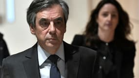 François Fillon arrive à son procès à Paris le 24 février 2020