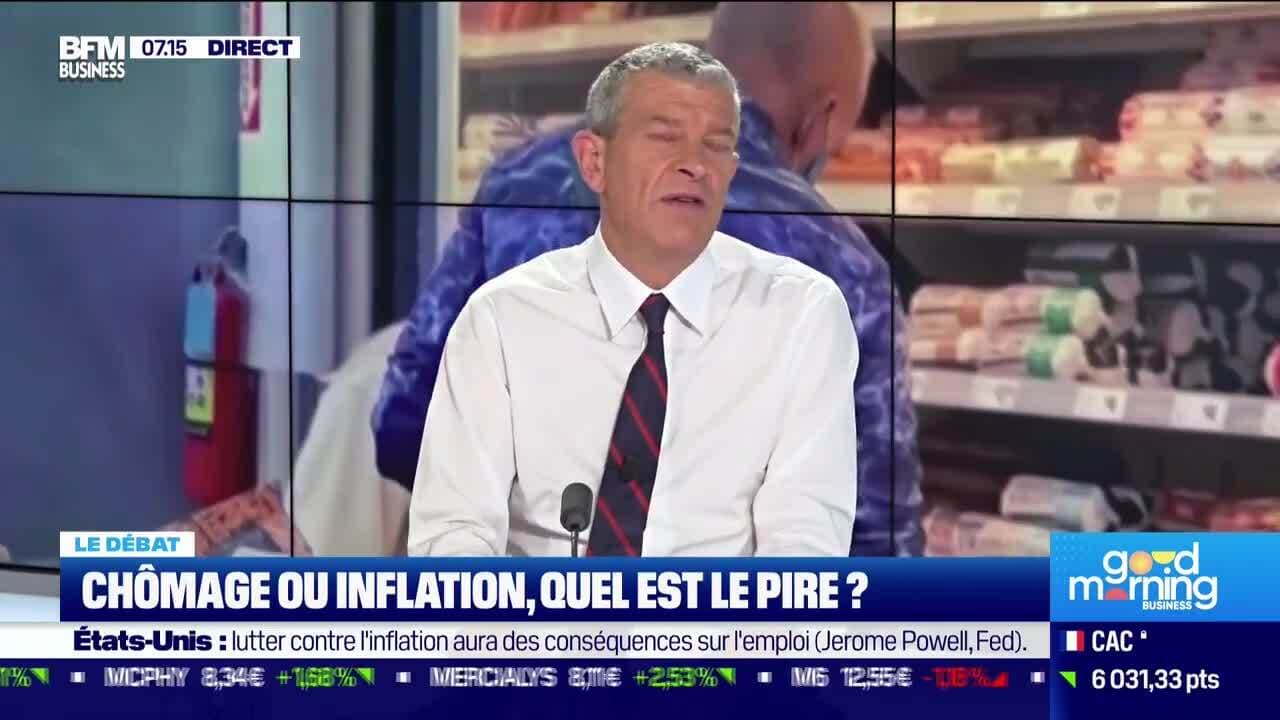 Le Débat Chômage Ou Inflation Quel Est Le Pire Par Jean Marc Daniel Et Nicolas Doze 2209 