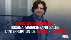 Chants homophobes : Roxana Maracineanu salue la décision d'interrompre Nancy-Le Mans