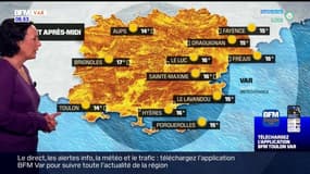 Météo Var: un grand et beau soleil sur tout le département, 15°C à Fayence et 17°C à Brignoles