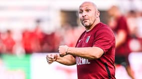 Pierre Mignoni le manager de Toulon lors du barrage de Top 14 contre Castres, le 14 juin 2025