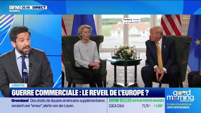 L’Edito de Raphaël Legendre : Guerre commerciale, le réveil de l'Europe ? - 21/01