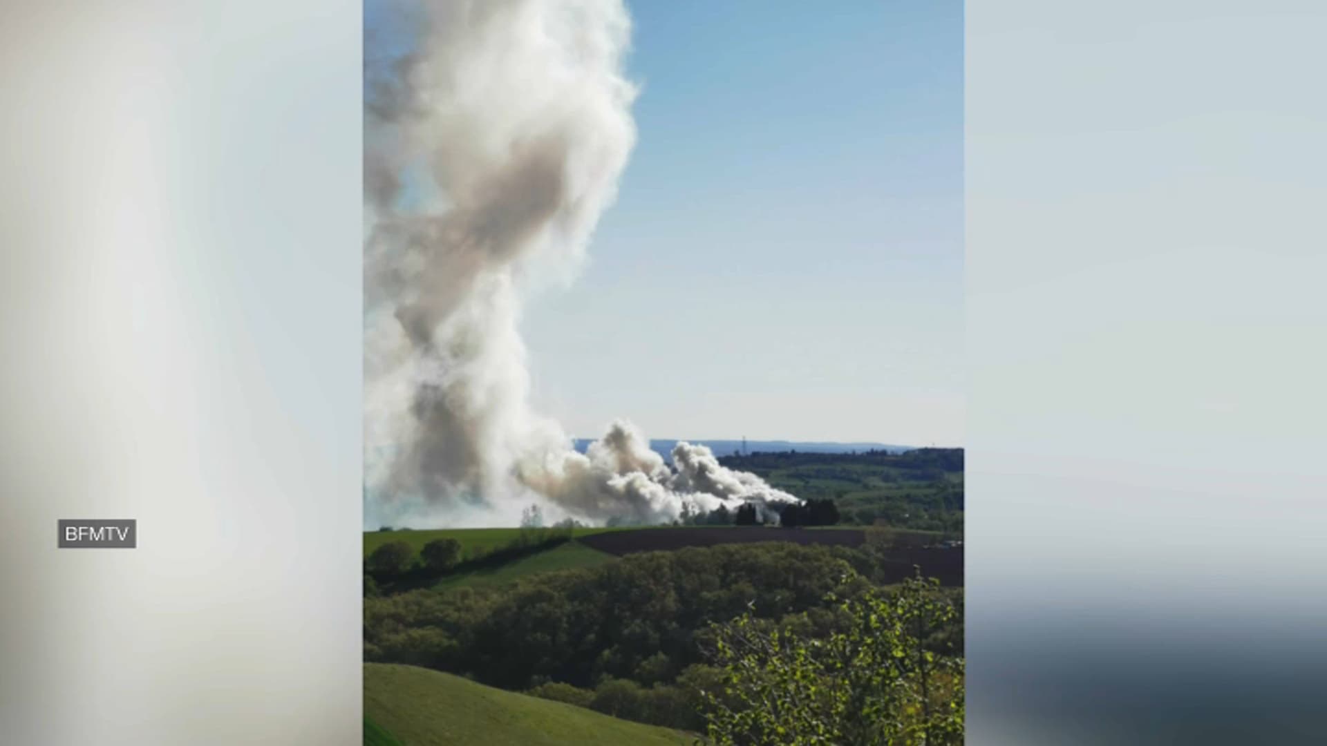 L'incendie de la ferme. 
