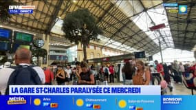 Marseille: la galère des usagers à la gare Saint-Charles après l'incident sur la ligne LGV Sud-Est