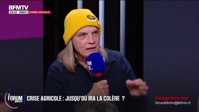 FORUM BFM - Colère agricole: "La politique agricole commune (PAC) est le fossoyeur de l'agriculture", estime Natacha, éleveuse bovine