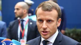 "Nous n'avons pas fait aujourd'hui la moitié du chemin", a affirmé Emmanuel Macron, à propos des négociations financières entre le Royaume-Uni et l'UE.