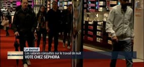 Sephora : les salariés consultés sur le travail de nuit