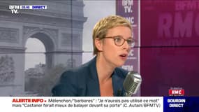 La France "ne prend pas suffisamment sa part dans l'accueil" des migrants, estime Clémentine Autain