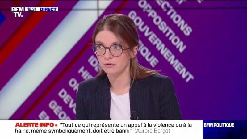 "Je souhaite qu'on passe au vote" de l'article 7 de la reforme des retraites dès lundi, affirme Aurore Bergé