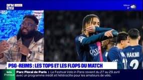 Ligue 1: Bradley Barcola, le flop du match entre PSG et Reims