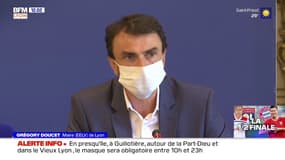 Lyon: Grégory Doucet détaille les secteurs où le masque devient obligatoire à partir de samedi
