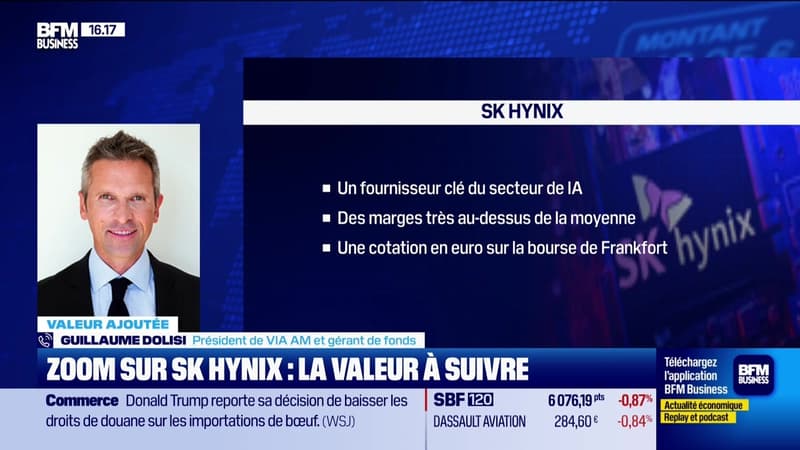 Valeur ajoutée : Ils apprécient SK Hynix - 12/05