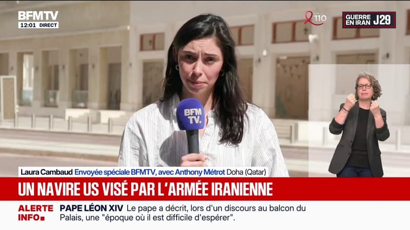 Guerre au Moyen-Orient: l'armée iranienne annonce avoir visé un navire américain près d'un port d'Oman