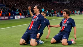 Fabian Ruiz buteur pour le PSG en demi-finale retour de Ligue des champions, 7 mai 2025 au Parc des Princes
