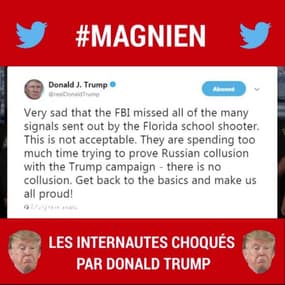 Donald Trump choque les internautes après la fusillade en Floride qui a fait 17 morts